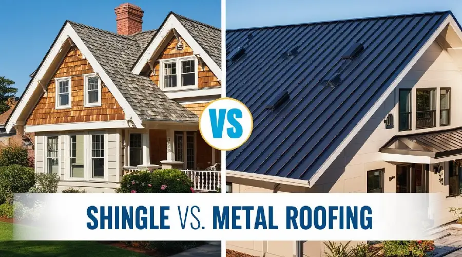 Shingle vs. Metal Roofing in Raleigh: Which is Best for Your Property?