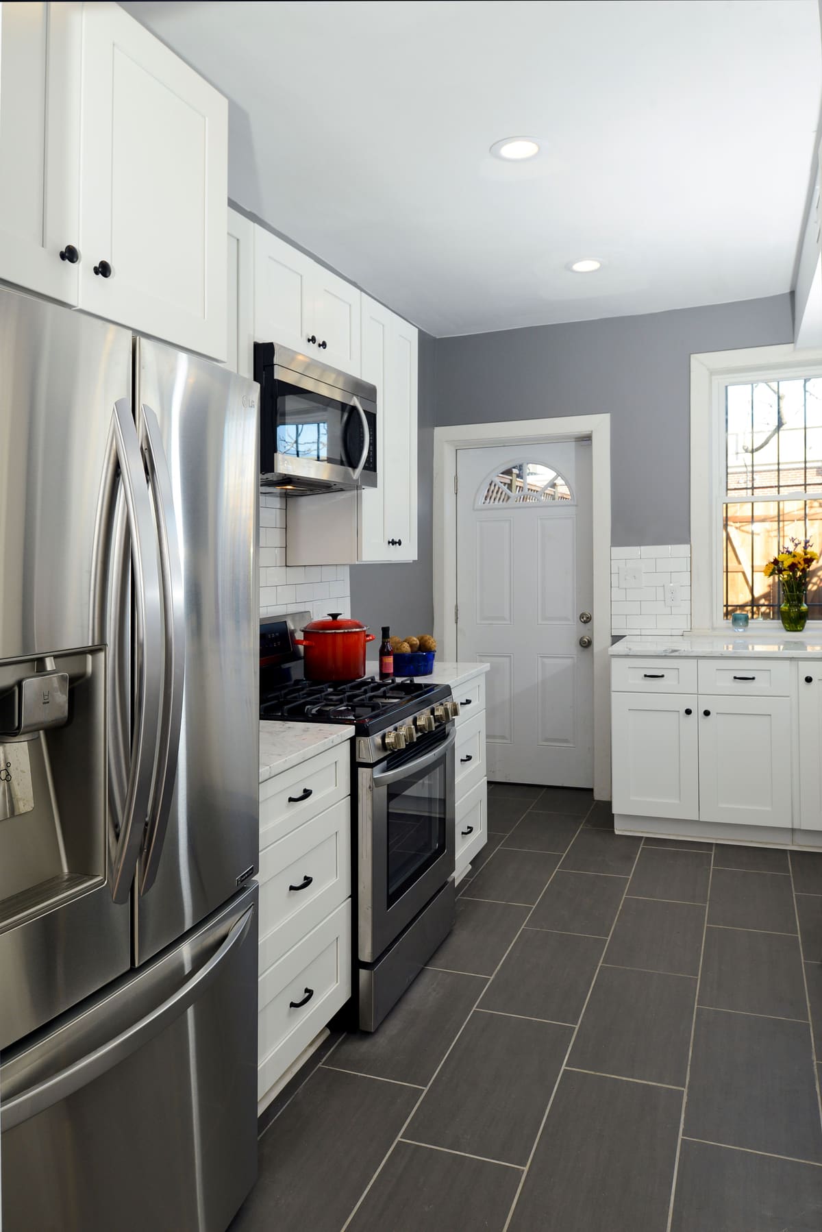Classic White Kitchen Remodel — Karma Construction Group