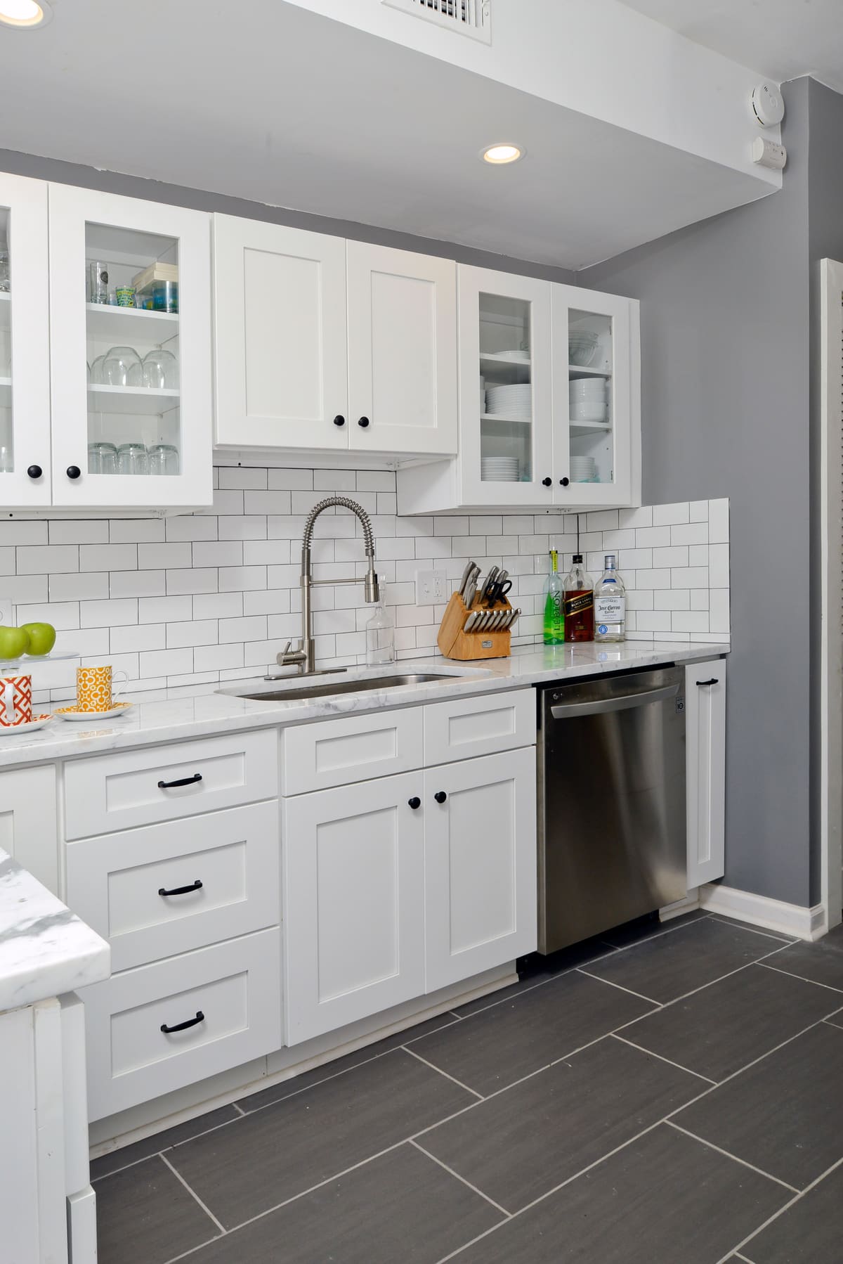 Classic White Kitchen Remodel — Karma Construction Group