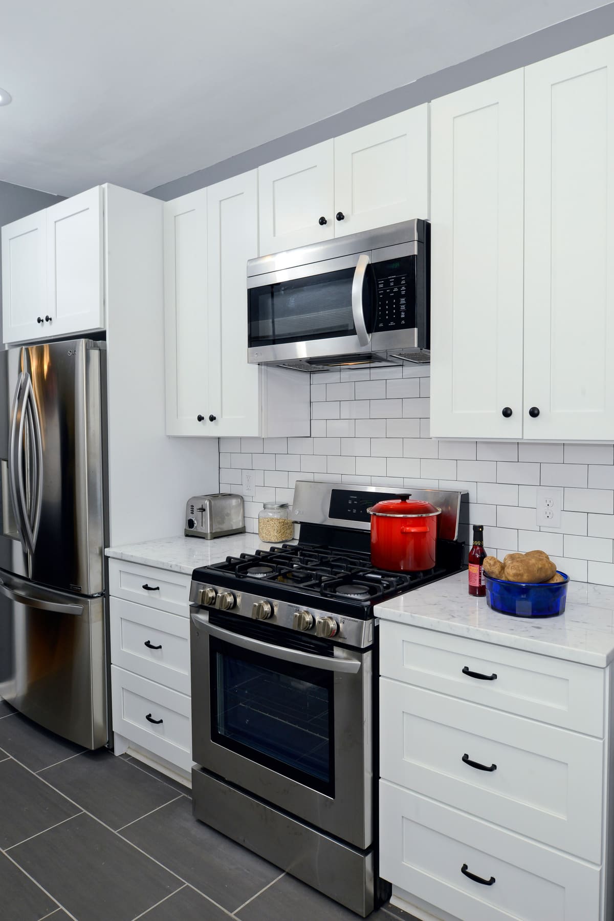 Classic White Kitchen Remodel — Karma Construction Group