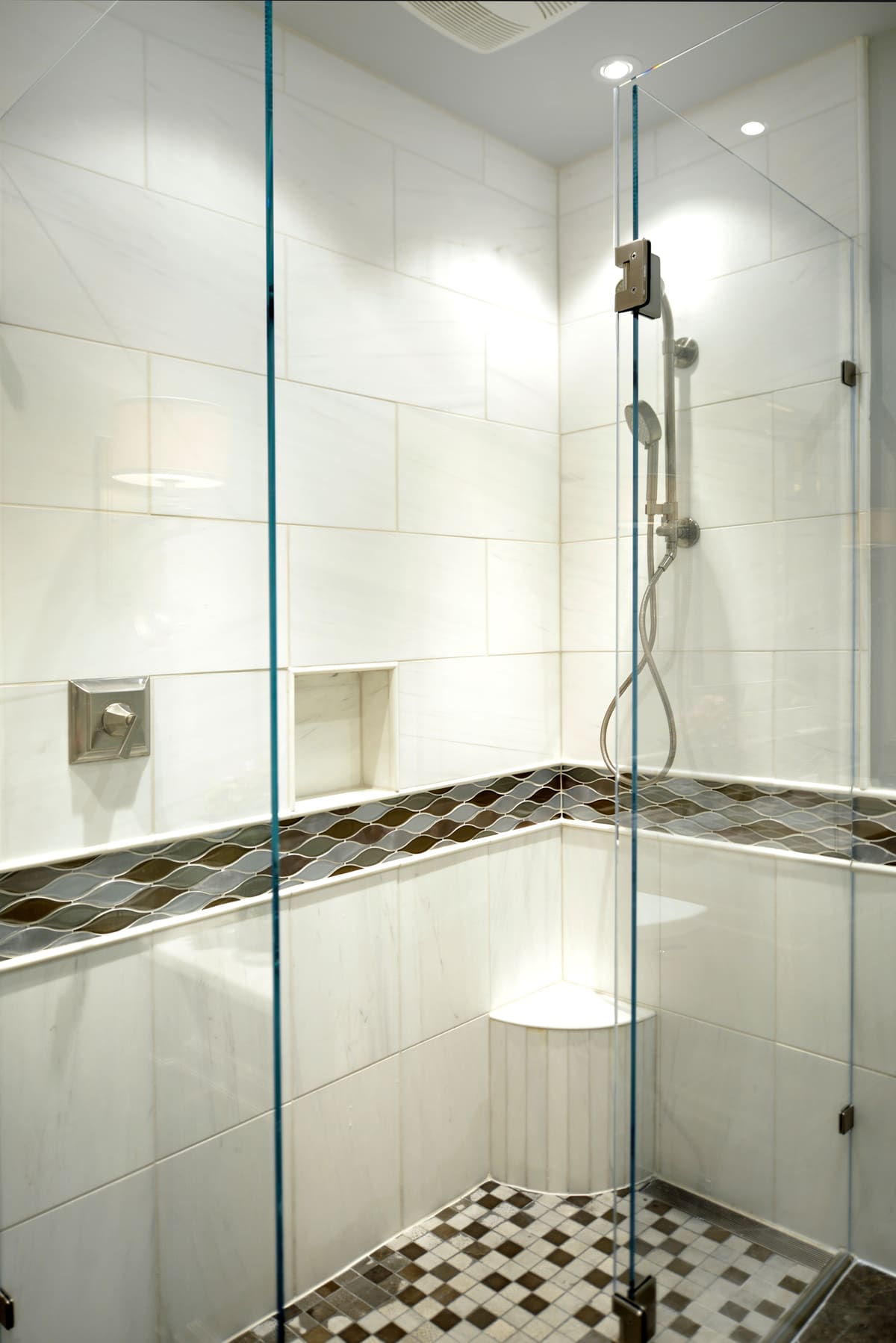 Elegant Bathroom Remodel — Karma Construction Group