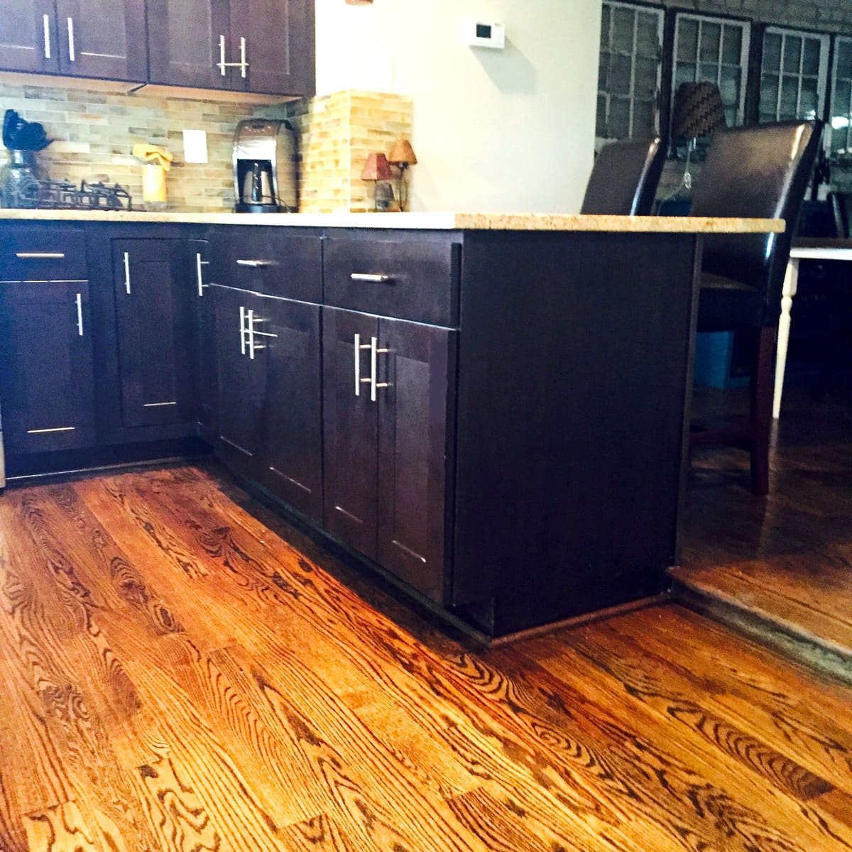 Kitchen & Hardwood Floor Remodel — Karma Construction Group