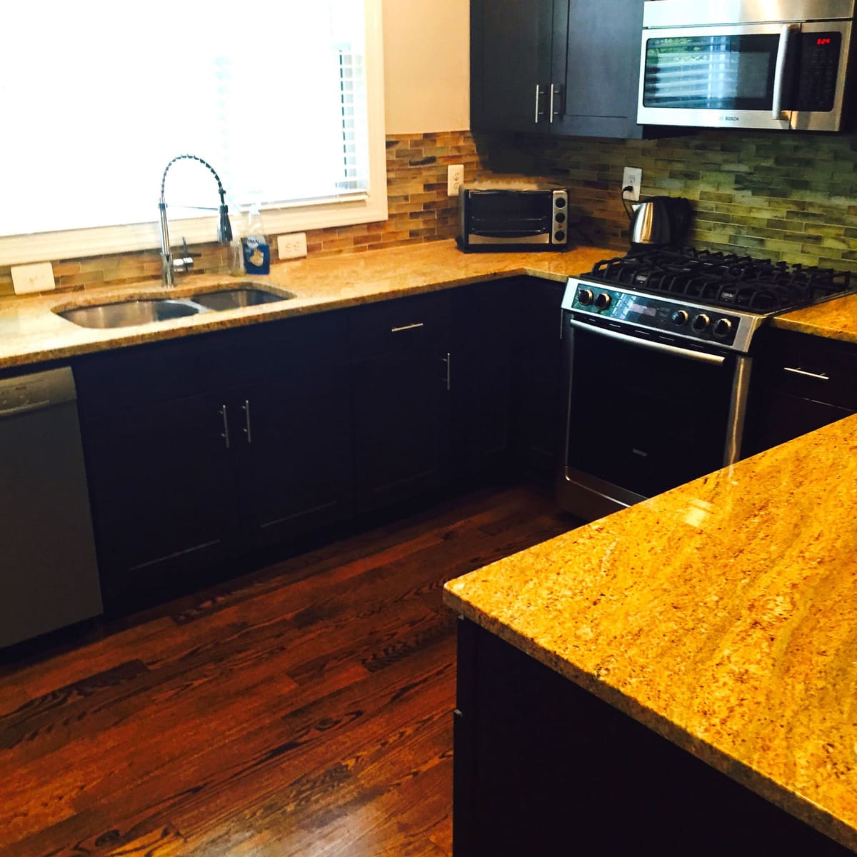 Kitchen & Hardwood Floor Remodel — Karma Construction Group