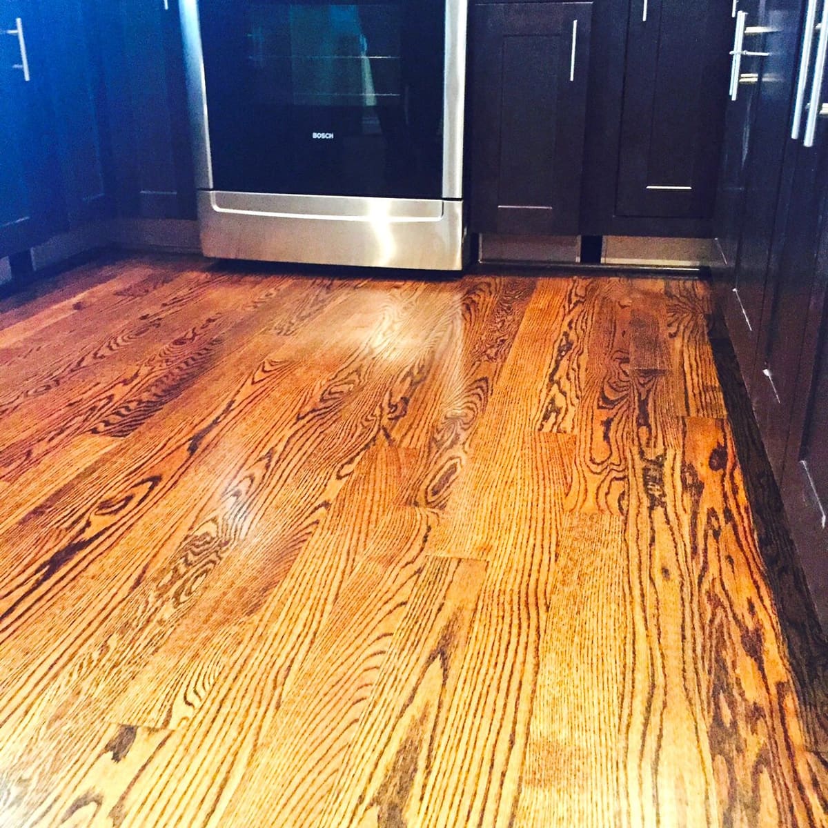 Kitchen & Hardwood Floor Remodel — Karma Construction Group