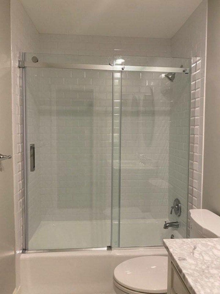 Marble Vanity Bathroom Remodel — Karma Construction Group