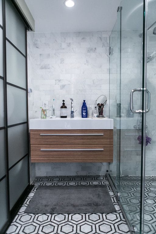 Contemporary Bathroom Remodel — Karma Construction Group
