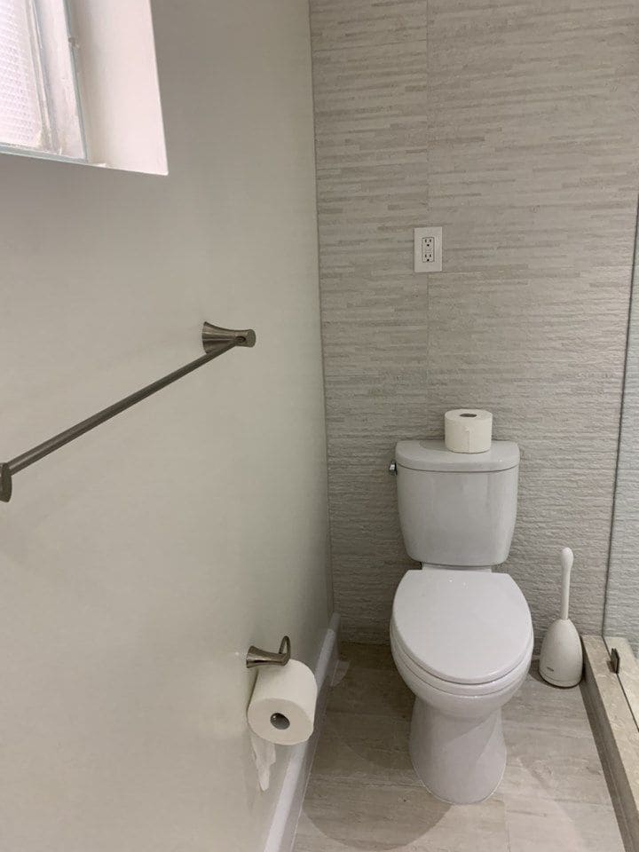 Modern Guest Bathroom Remodel — Karma Construction Group