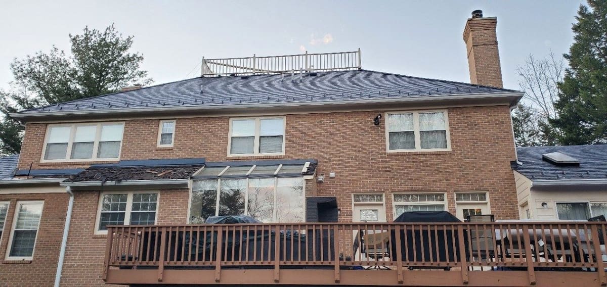 Roof Replacement & Rear Deck — Karma Construction Group