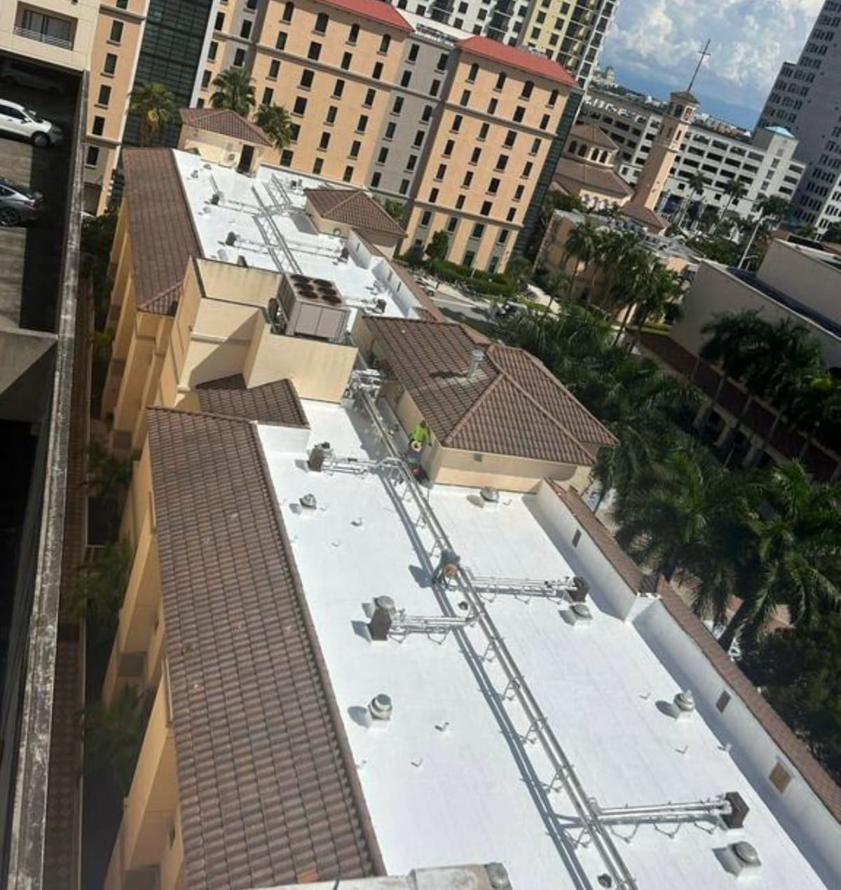 Roofing in Action — DMV, Raleigh & Miami — Karma Construction Group