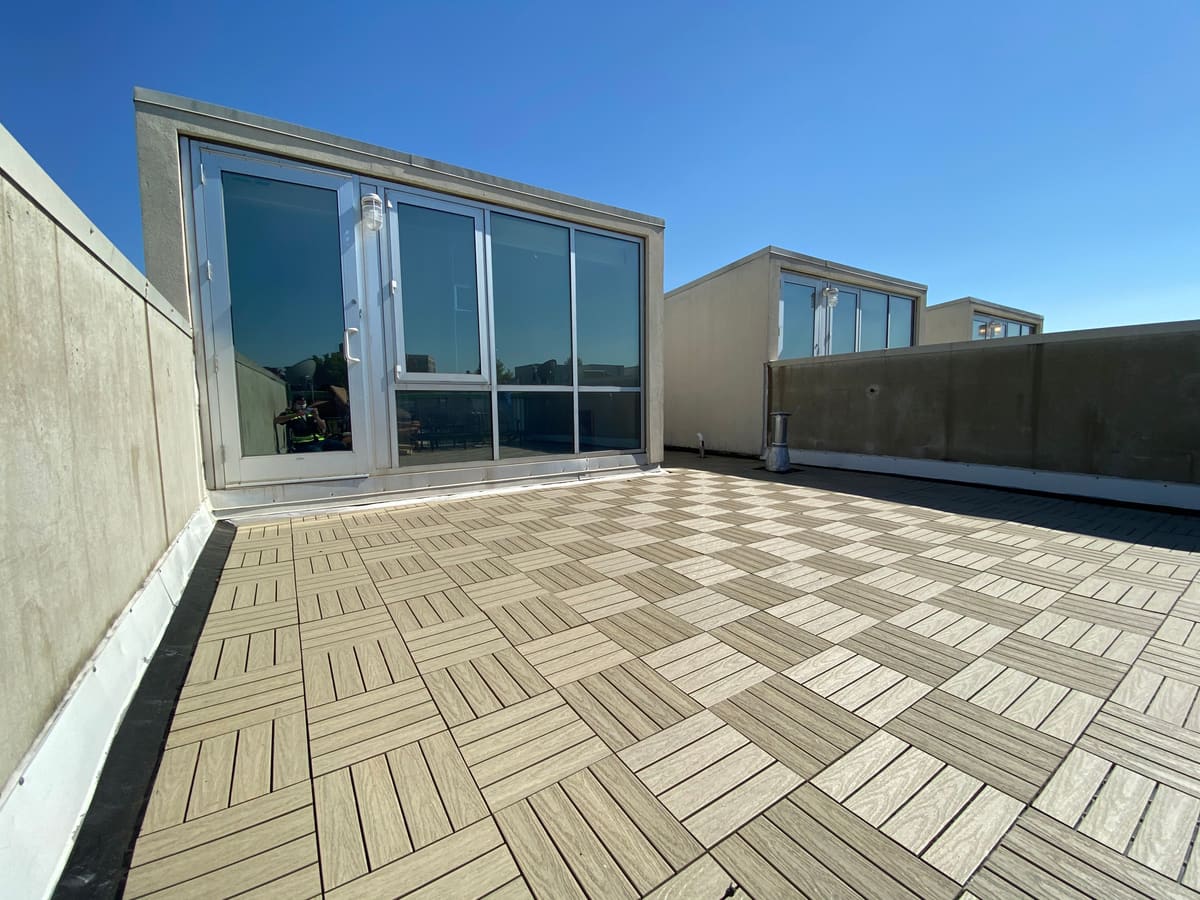 Modern Rooftop Terrace — Karma Construction Group