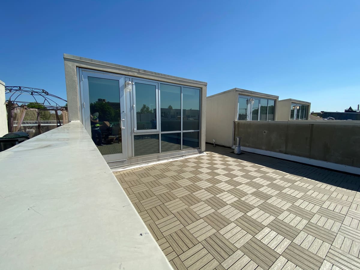 Modern Rooftop Terrace — Karma Construction Group