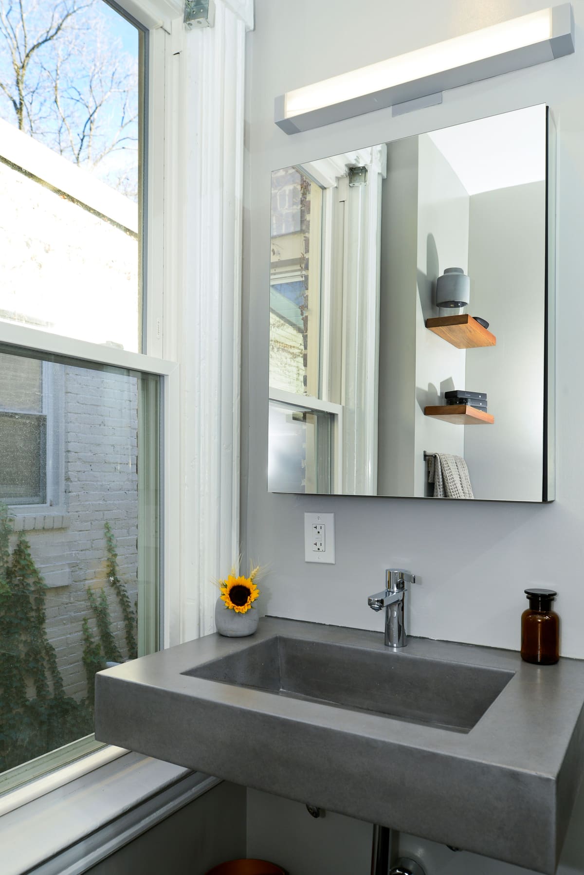 Rain-Shower Spa Bathroom — Karma Construction Group
