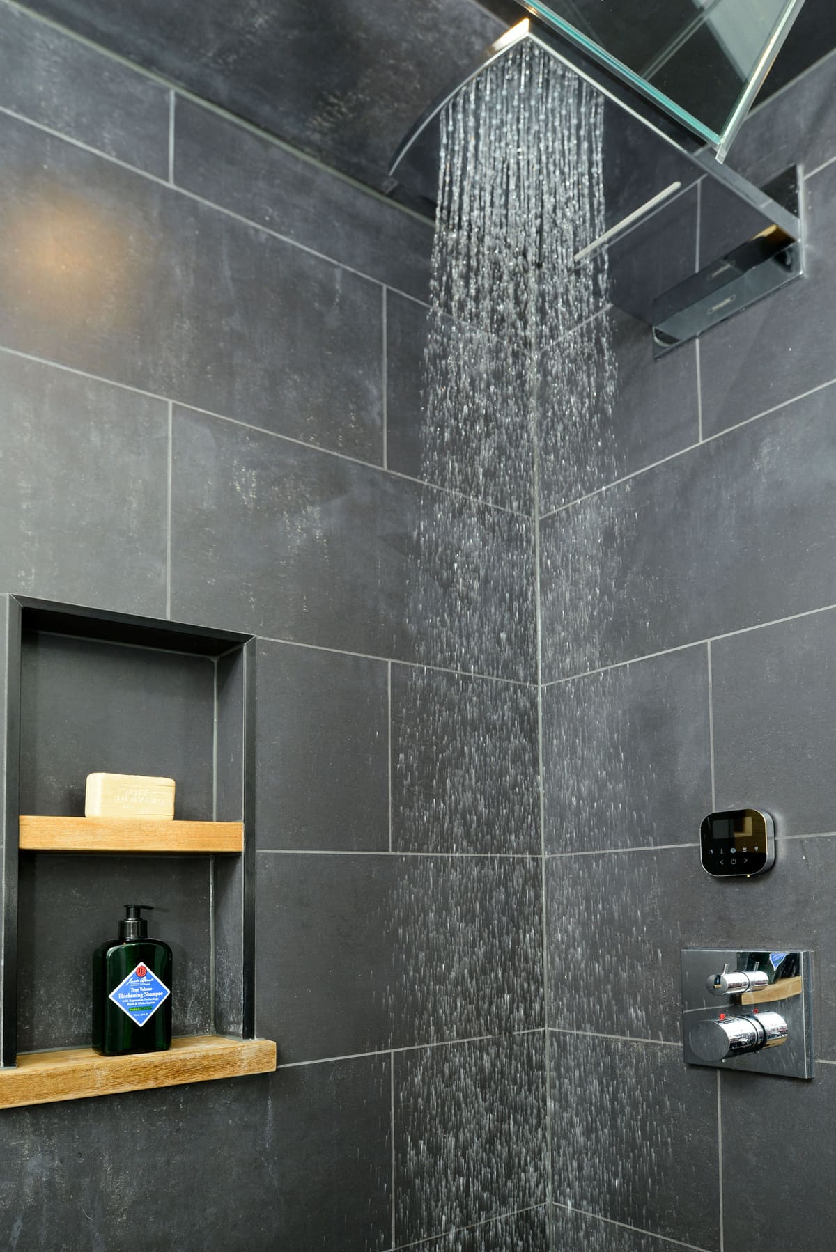 Rain-Shower Spa Bathroom — Karma Construction Group